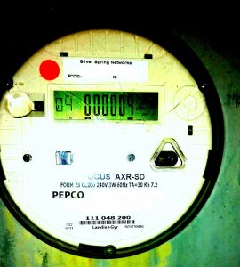 Example of a PEPCO Net Meter. 