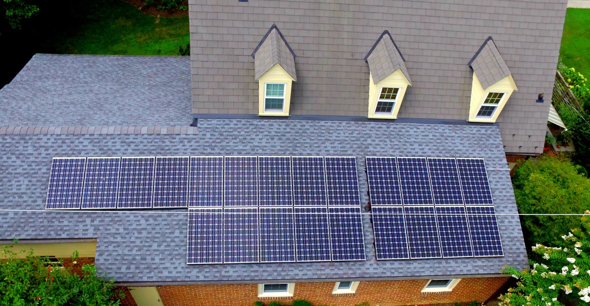 Baltimore Maryland Solar Panel Installation by MSSI Maryland Solar Solutions