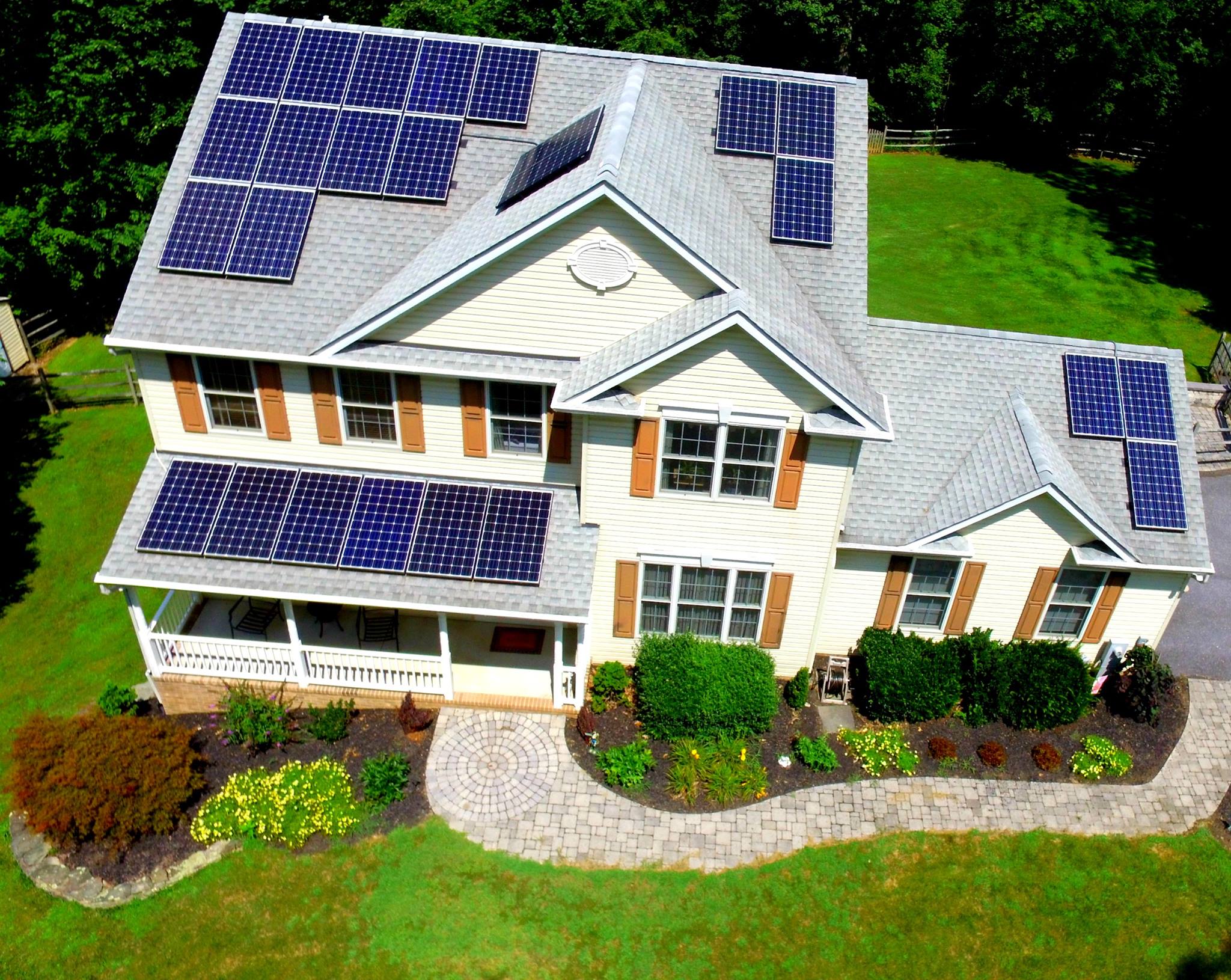 Westminster Maryland Residential Solar Panel Installation by MSSI Maryland Solar Solutions